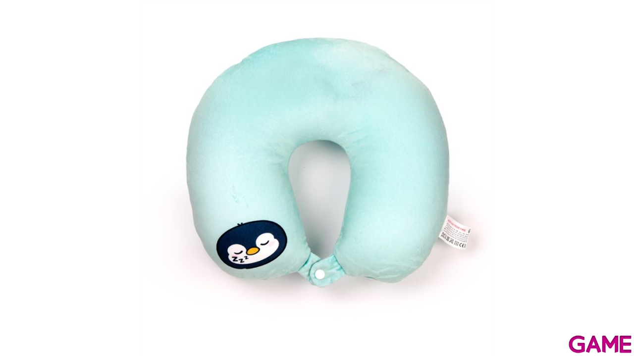 Almohada viaje peluche Swapseazzz Pinguino Adoramals-1