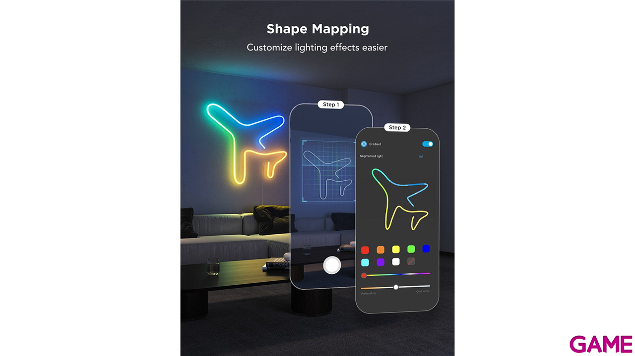 Govee H61D3301 Tira LED Neon Rope 2 3m - Iluminacion-1