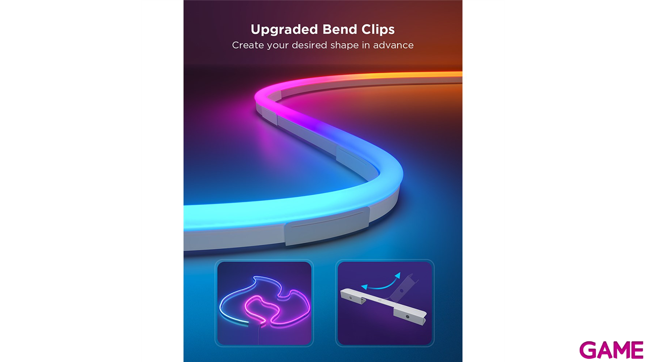 Govee H61D3301 Tira LED Neon Rope 2 3m - Iluminacion-4