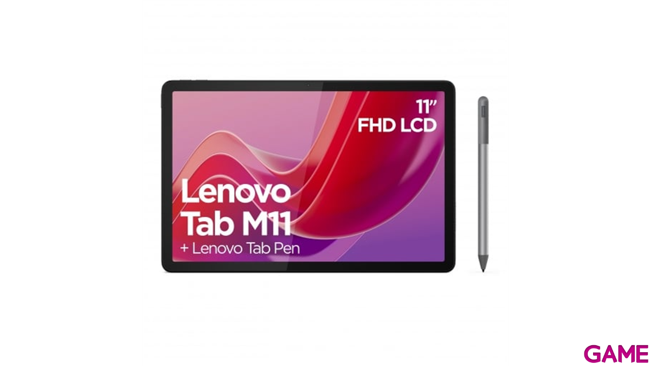 Lenovo Tab M11 TB330FU 11´´ 4GB 128GB Grey + Pen - Tablet-1