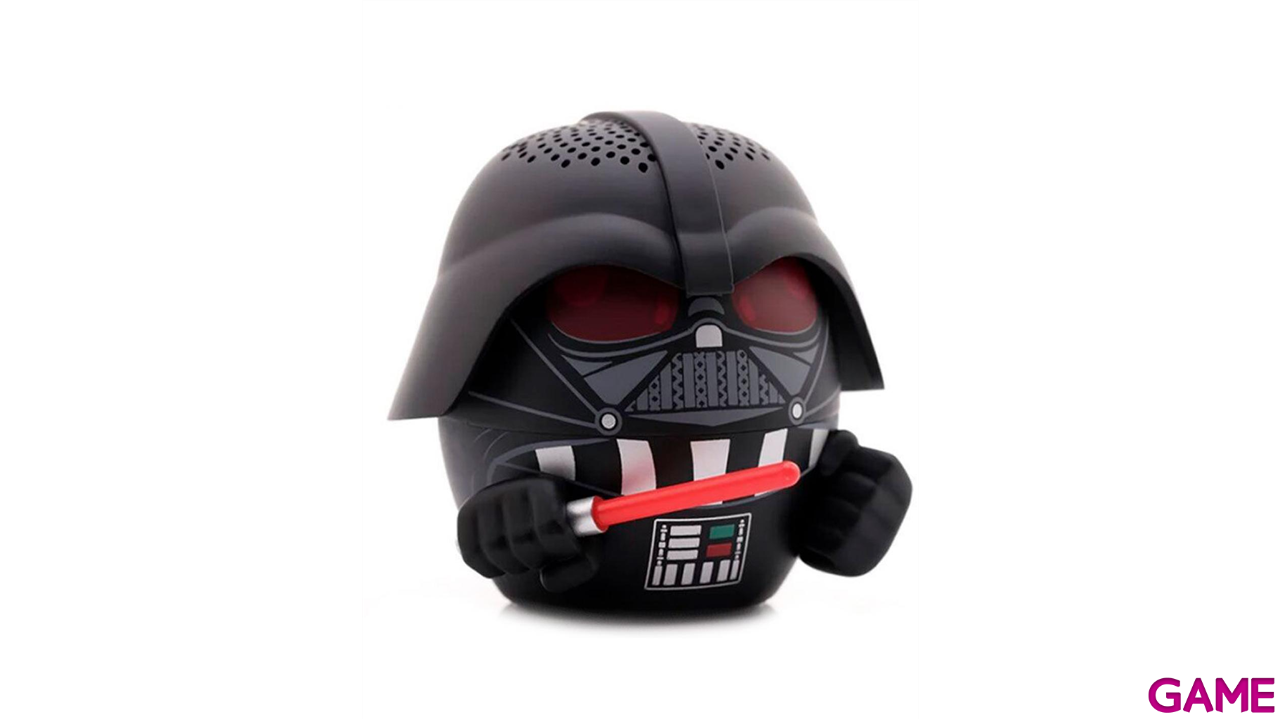 Mini altavoz Star Wars Darth Vader con ojos rojos y sable láser de 5 cm-0