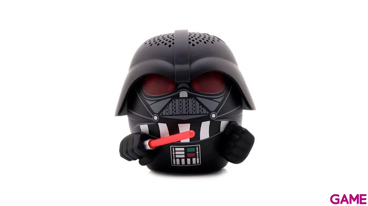 Mini altavoz Star Wars Darth Vader con ojos rojos y sable láser de 5 cm-1