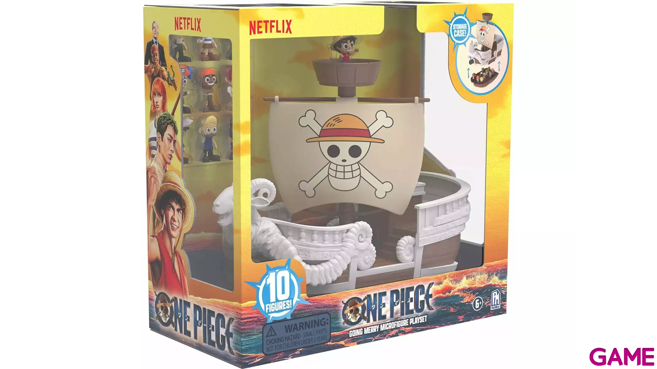 One Piece - Playset Going Merry Boat 10 Figuras-1