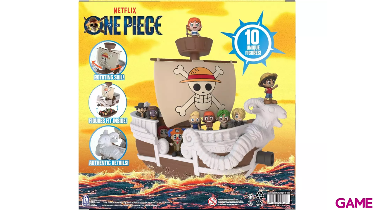 One Piece - Playset Going Merry Boat 10 Figuras-2