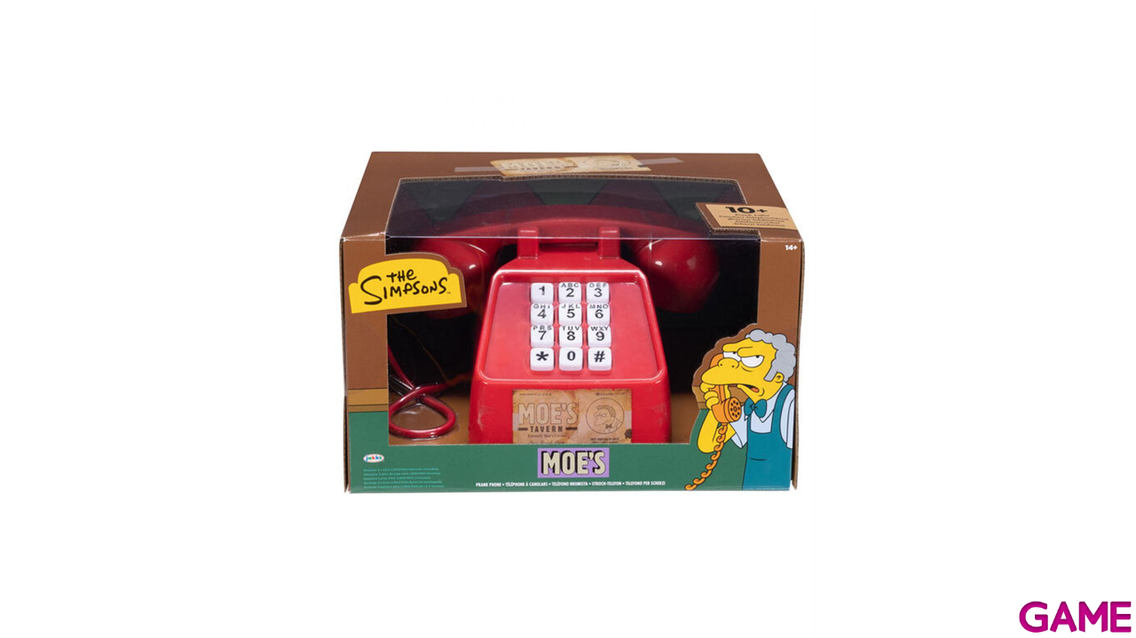 Replica Telefono de Moe Los Simpson Bromas Telefónicas-0