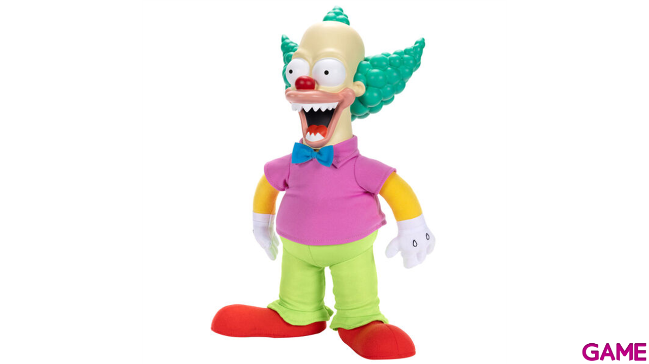 Peluche Los Simpsons Krusty con funciones (Ingles) de 44 cm-1