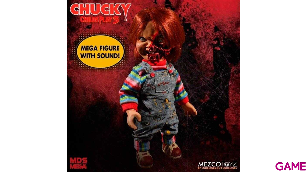 Figura con voz de Chucky el muñeco diabólico de 38 cm-1