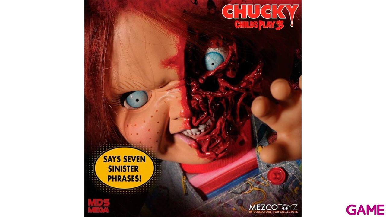 Figura con voz de Chucky el muñeco diabólico de 38 cm-2