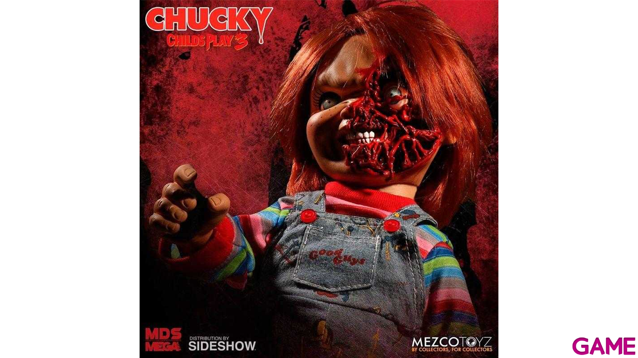 Figura con voz de Chucky el muñeco diabólico de 38 cm-6