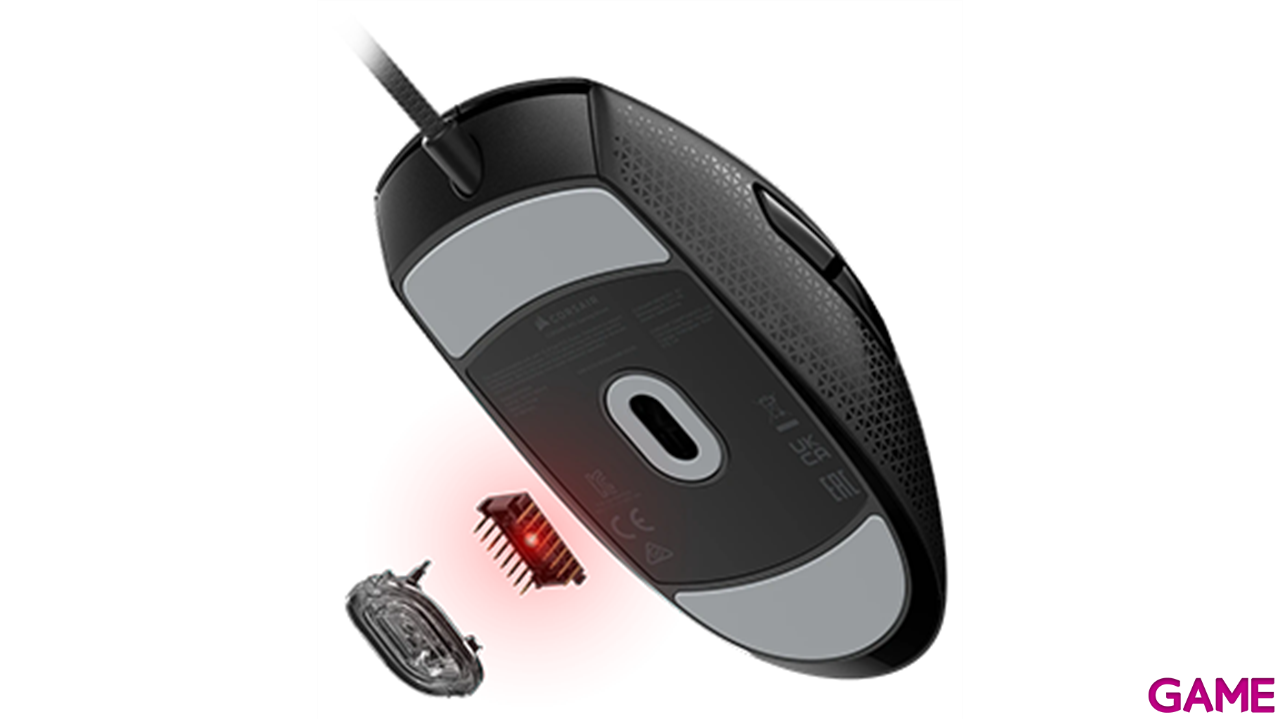 Corsair M55 Lightweight 16000 DPI Ambidiestro negro - Raton Gaming-9