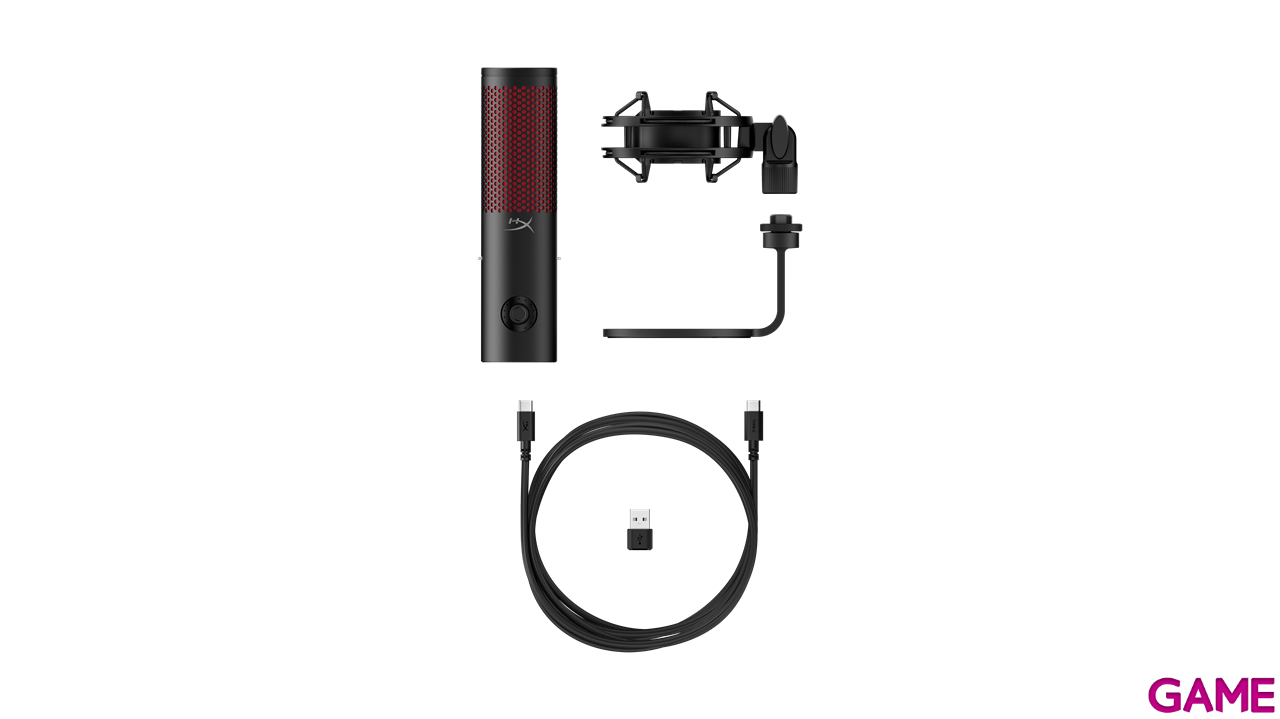 HyperX Quadcast 2 Negro - Microfono Gaming-6