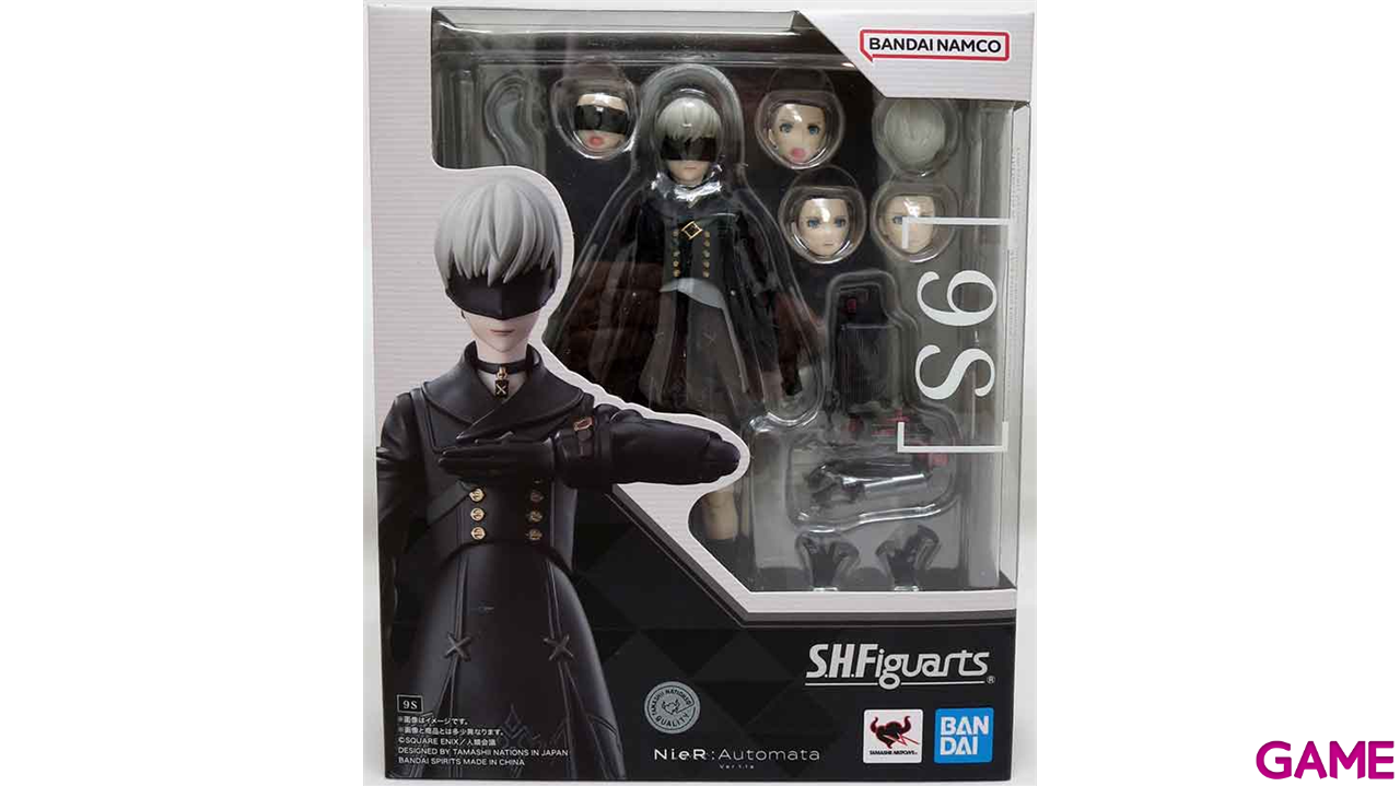 Figura 9S SH Figuarts Nier Automata 14,5cm-0