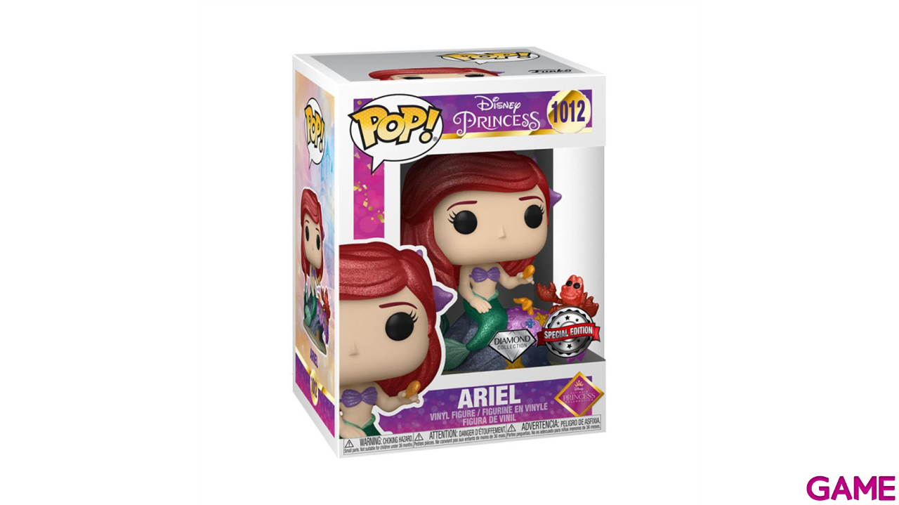 Figura POP Disney Princess Ariel Exclusive-1