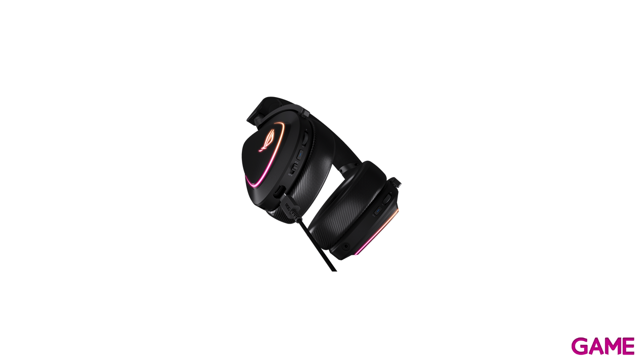 ASUS ROG DELTA II Auriculares Inalambrico y alambrico Diadema Juego USB Tipo C Bluetooth Negro-4