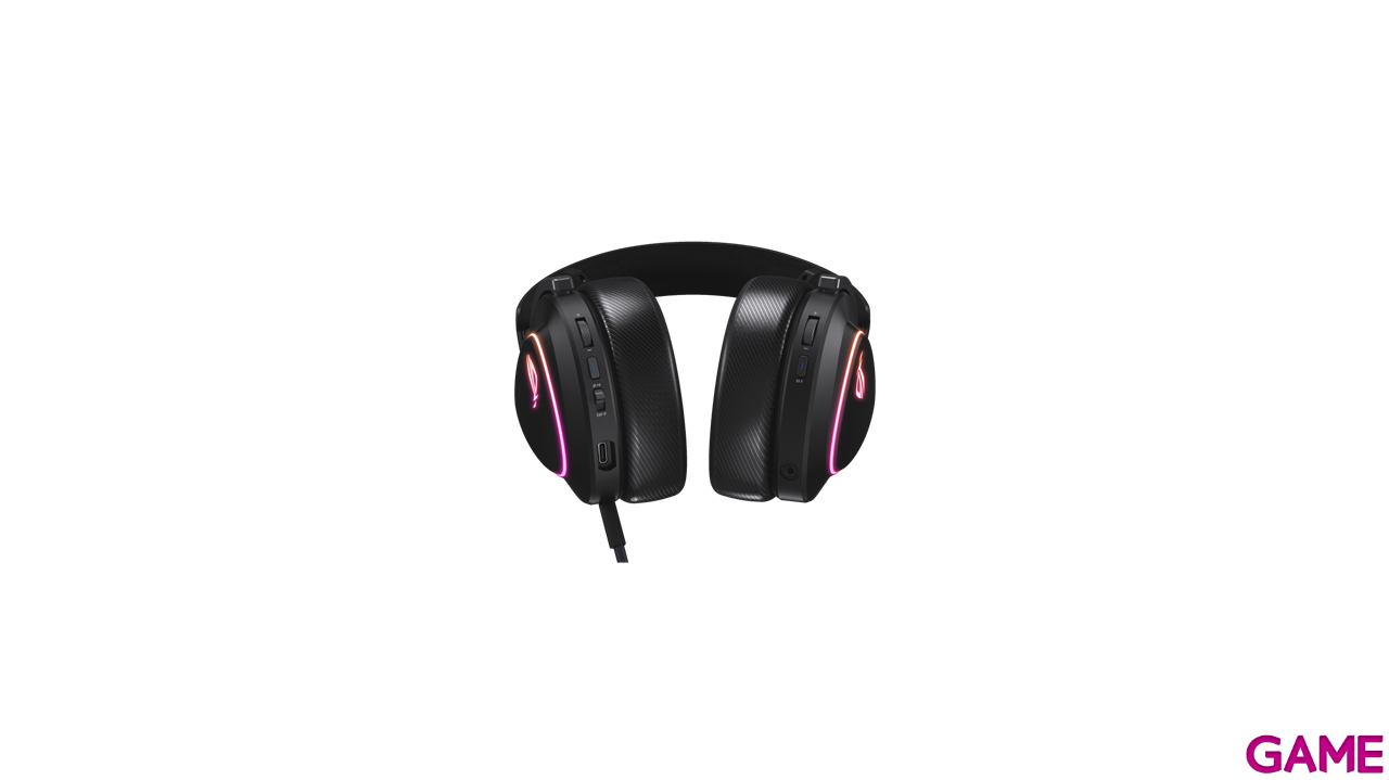 ASUS ROG DELTA II Auriculares Inalambrico y alambrico Diadema Juego USB Tipo C Bluetooth Negro-5