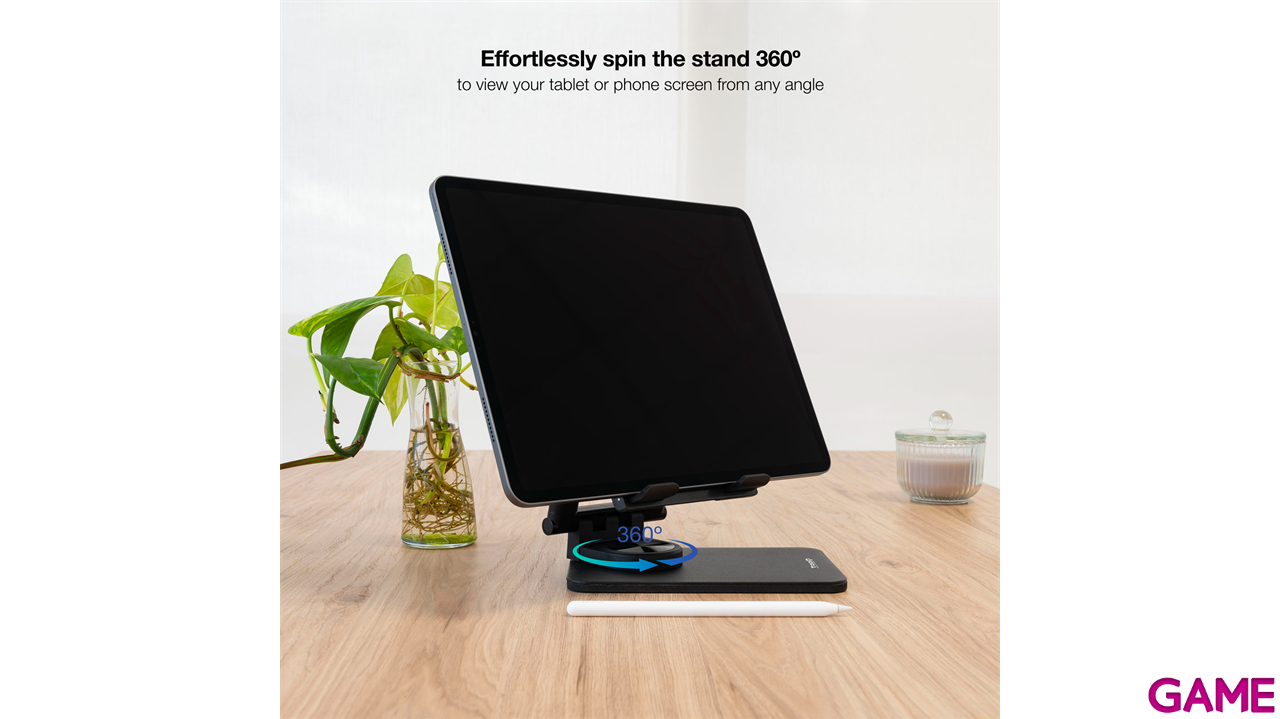 TooQ Soporte de Sobremesa Ajustable para Movil o Tablet de hasta 12,9”-2