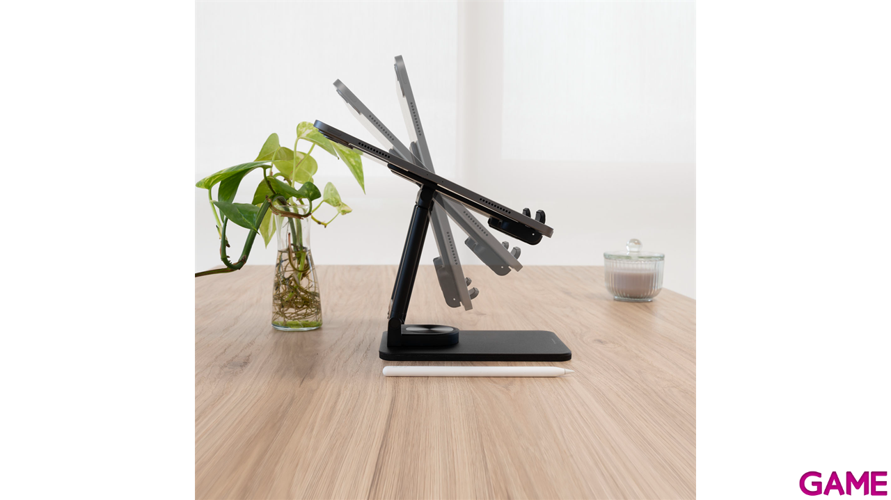 TooQ Soporte de Sobremesa Ajustable para Movil o Tablet de hasta 12,9”-4