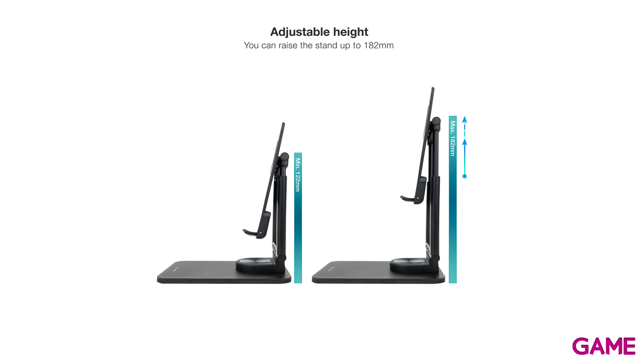 TooQ Soporte de Sobremesa Ajustable para Movil o Tablet de hasta 12,9”-6