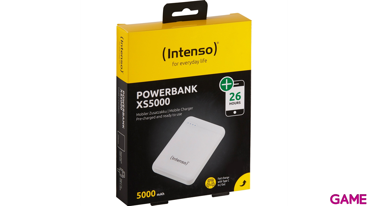 Intenso PowerBank XS5000 5000mAh Blanco-2