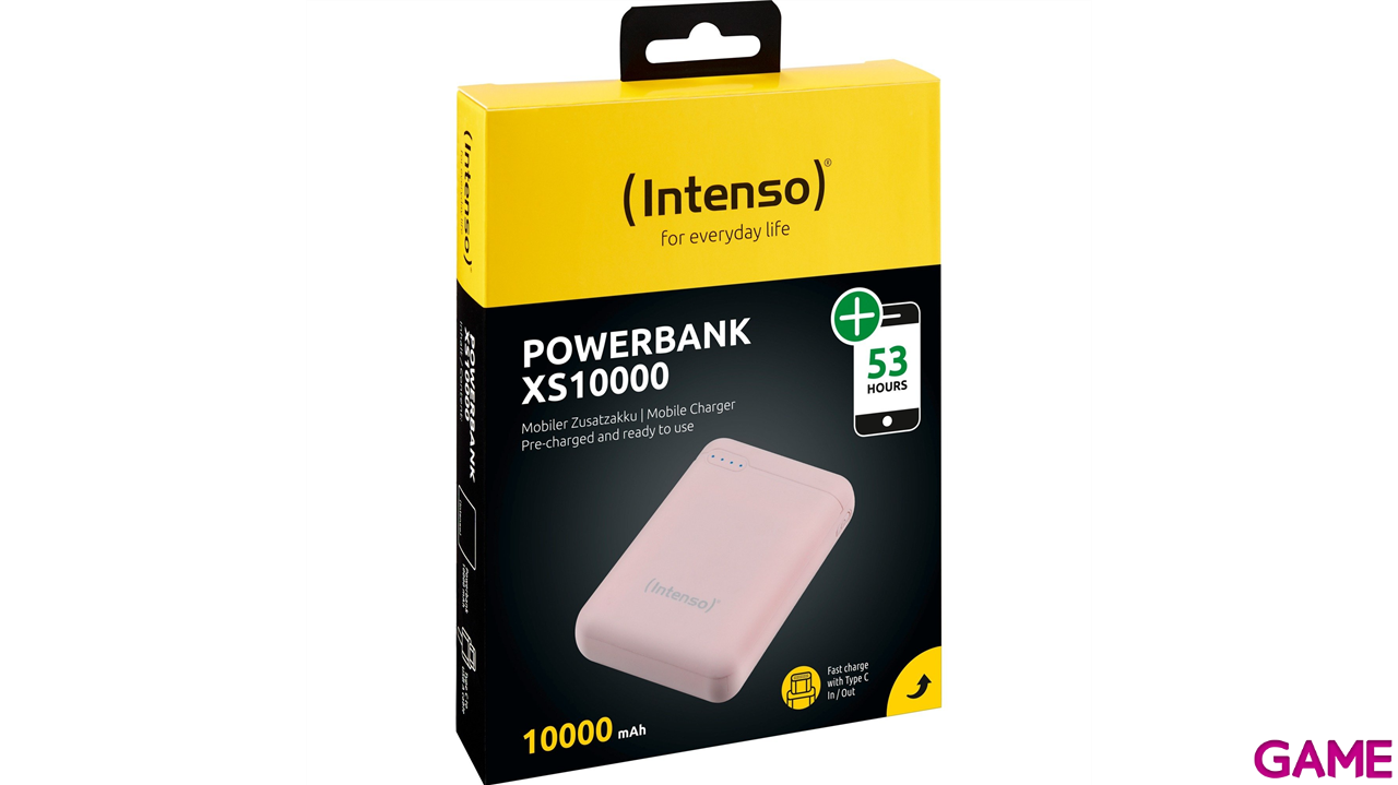 Intenso PowerBank XS10000  10000mAh Rosa-4