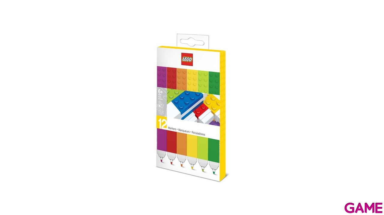 Set 12 Piezas de Marcadores LEGO-0