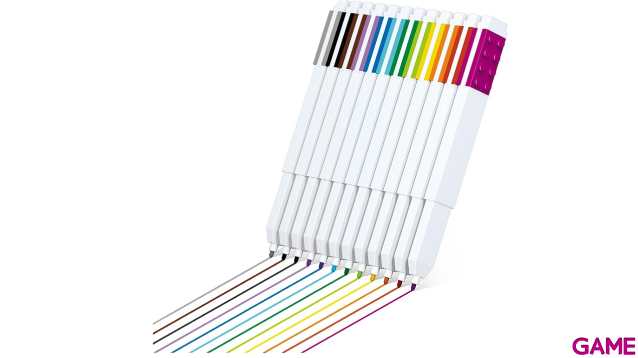 Set 12 Piezas de Marcadores LEGO-4