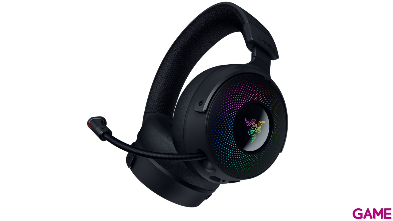 Razer Kraken V4 Pro Auriculares Inalambrico y alambrico Diadema Juego USB tipo A Bluetooth Negro-3