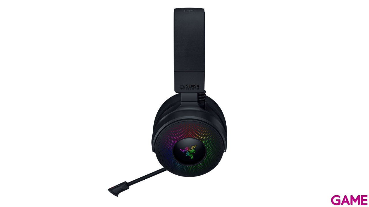 Razer Kraken V4 Pro Auriculares Inalambrico y alambrico Diadema Juego USB tipo A Bluetooth Negro-5