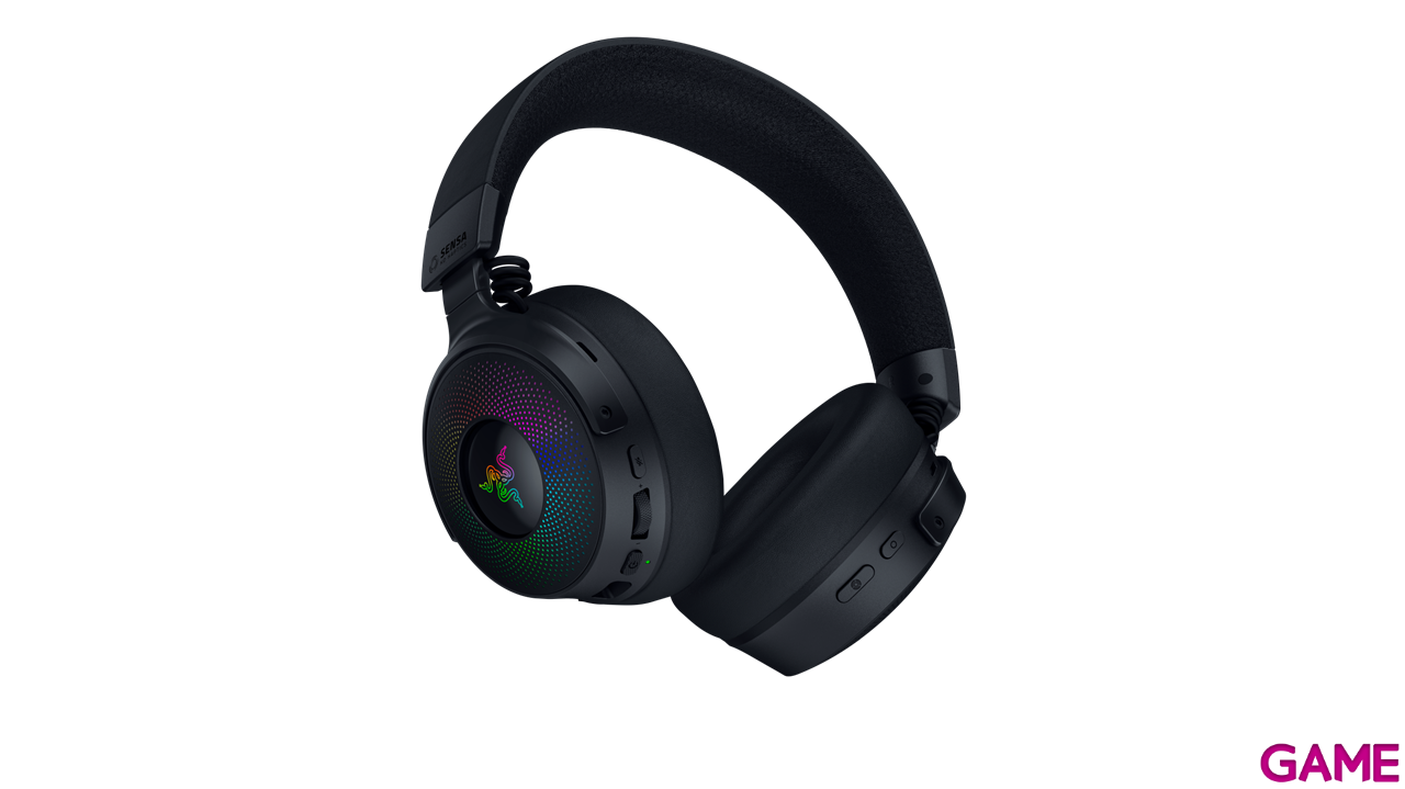 Razer Kraken V4 Pro Auriculares Inalambrico y alambrico Diadema Juego USB tipo A Bluetooth Negro-6