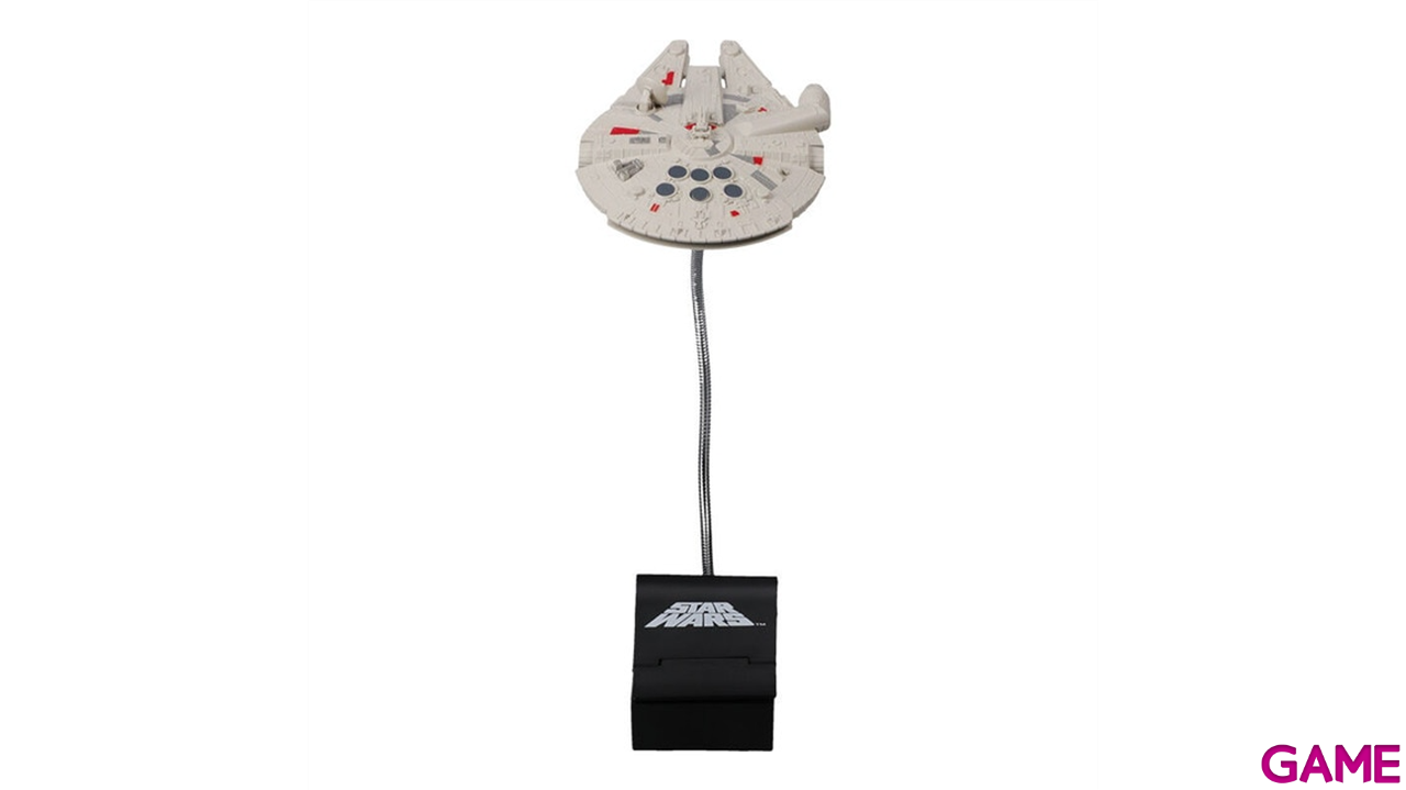 Lampara para libro Halcon Milenario Star Wars 20cm-2