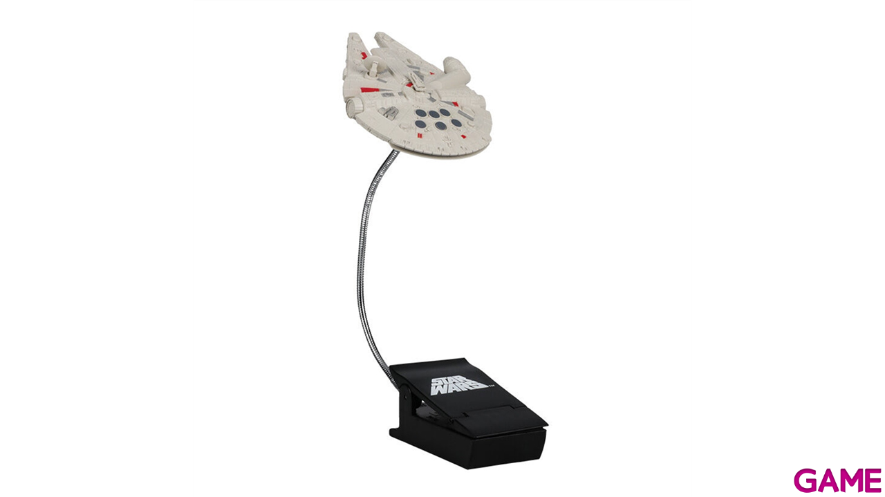 Lampara para libro Halcon Milenario Star Wars 20cm-4