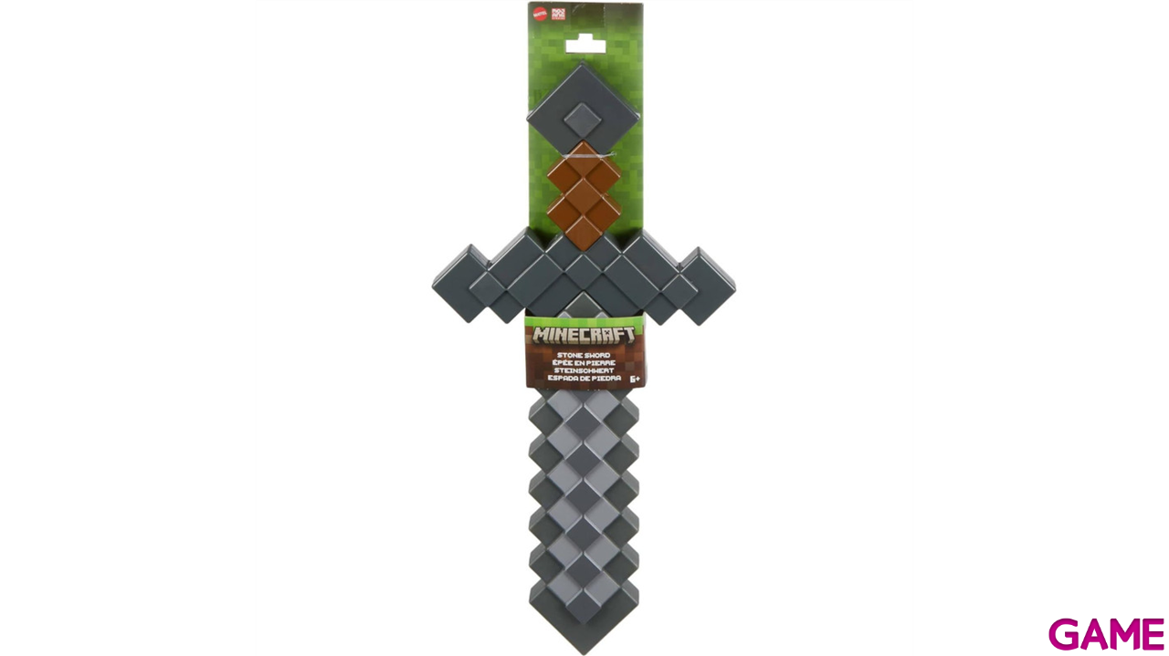 Replica Minecraft Espada de piedra-0