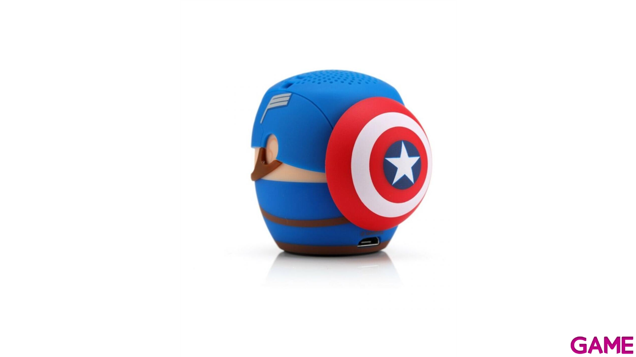 Mini altavoz Marvel Capitán América de 5 cm-0