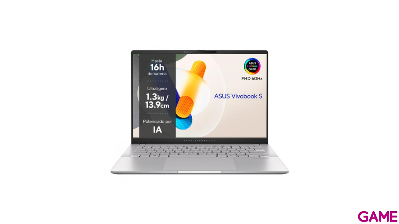 ASUS Vivobook S 14 OLED OLED M5406NA-QD082W - Ordenador Portátil 14