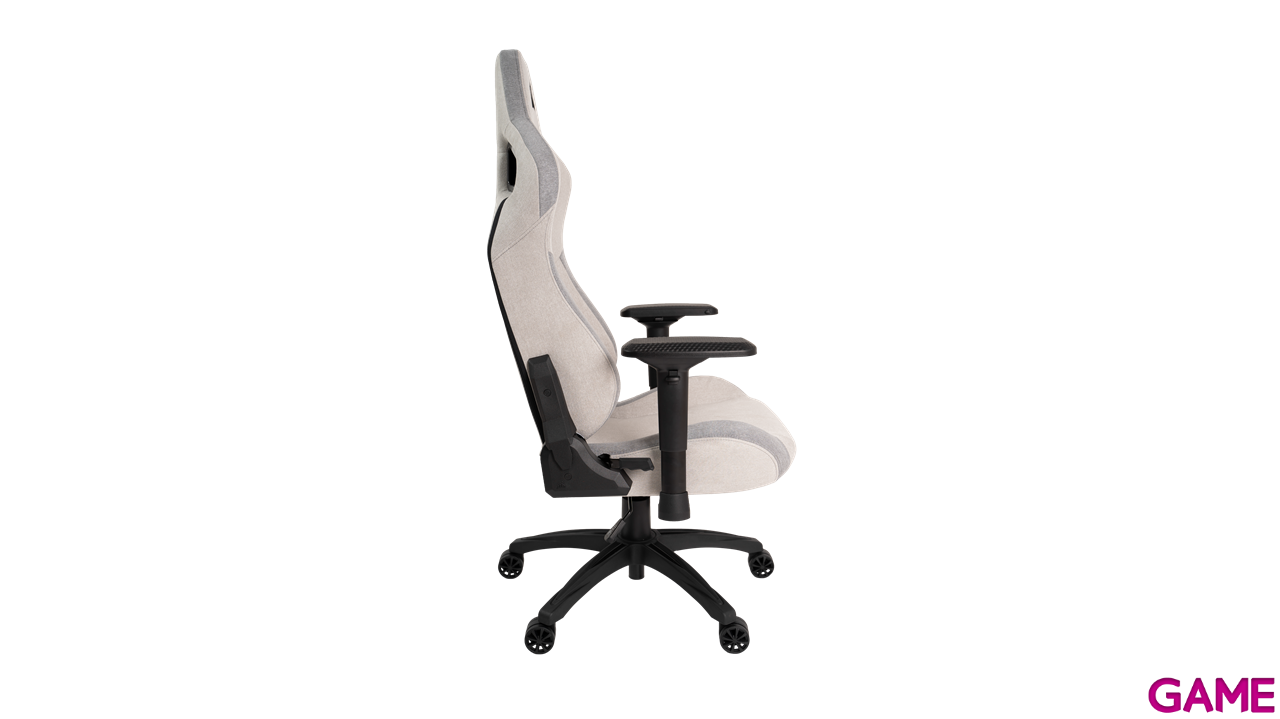 Corsair T3 Rush 2023 Grey Silver - Exclusiva - Silla Gaming-0