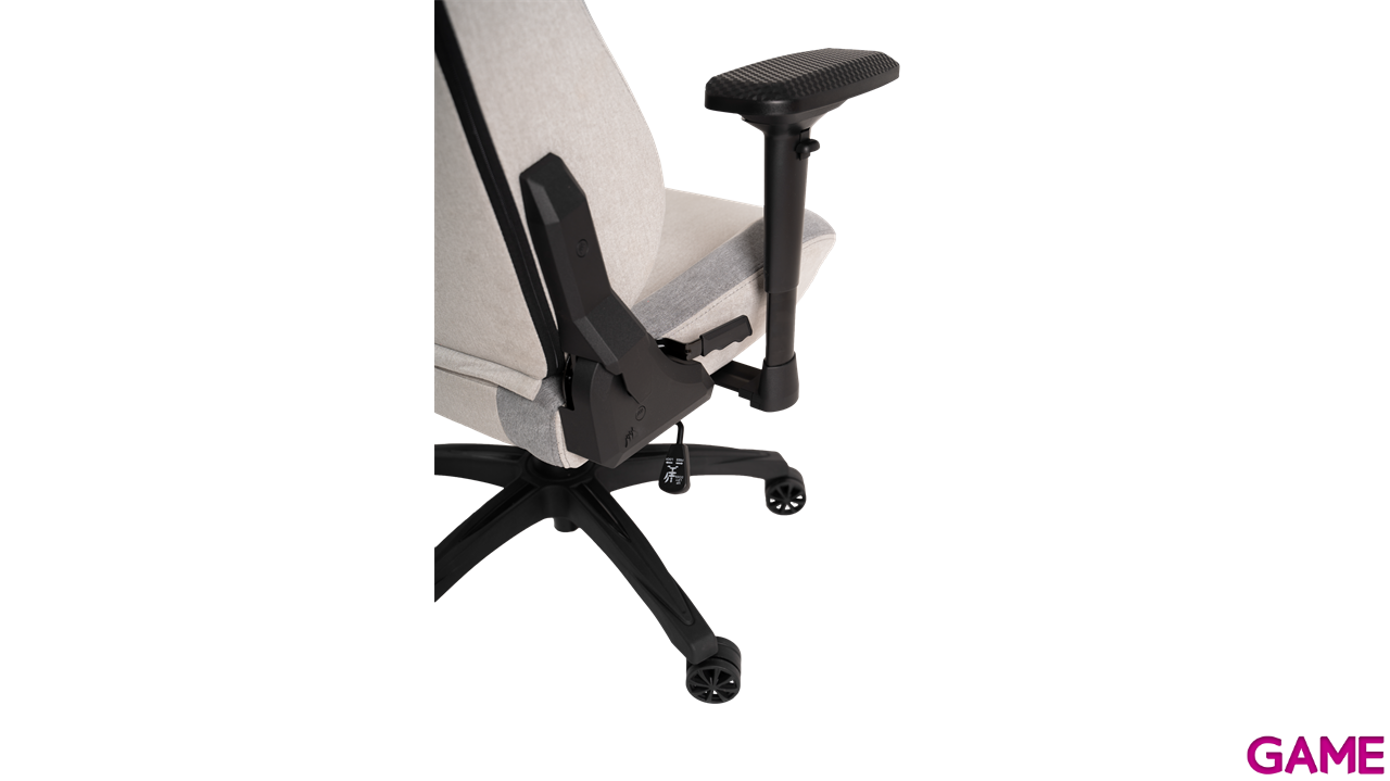 Corsair T3 Rush 2023 Grey Silver - Exclusiva - Silla Gaming-3