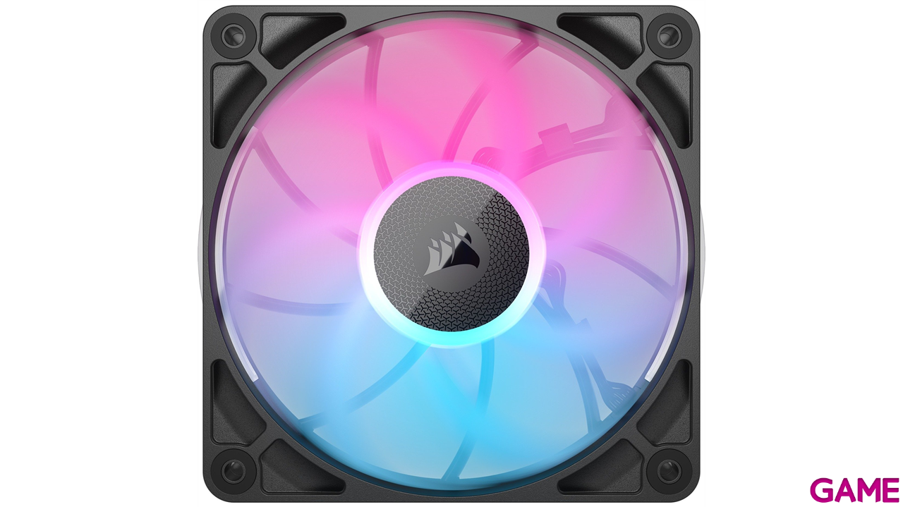 VENTILADOR CAJA CORSAIR RX RGB MAX Series, iCUE LINK RX120 RGB MAX, 120mm RGB Fan, Triple Fan Kit CO-9051034-WW-4