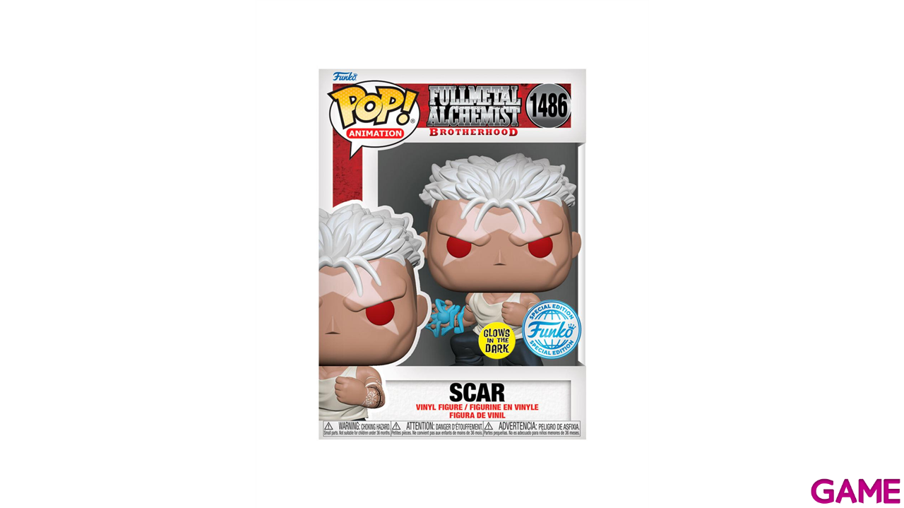 Figura POP Fullmetal Alchemist Brotherhood Scar Exclusive-0