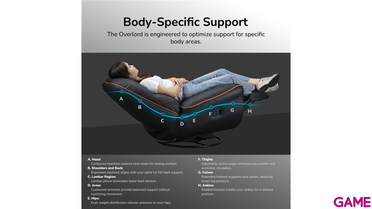 Cougar Overlord - Sillon Gaming-2