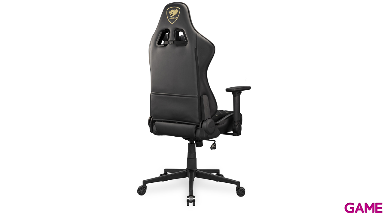 Cougar Armor One V2 Gold Fabric - Silla Gaming-3
