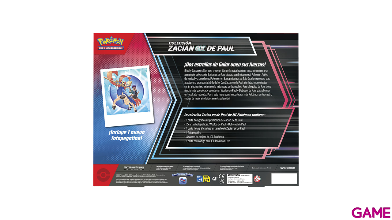 Caja EX Pokemon TCG Marzo 2025-1