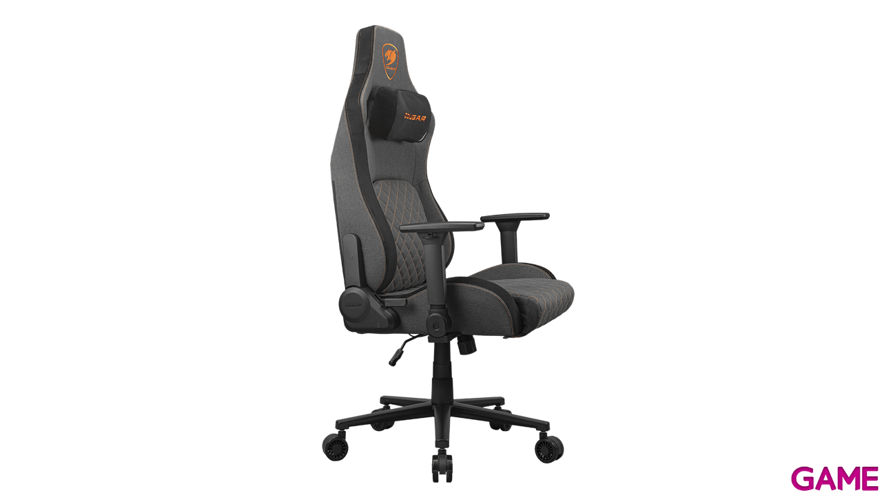Cougar Defensor Gray Fabric - Silla Gaming-4
