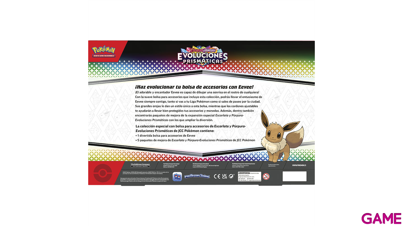 Caja Colección Accesorio Pouch Pokemon TCG SV8.5-0