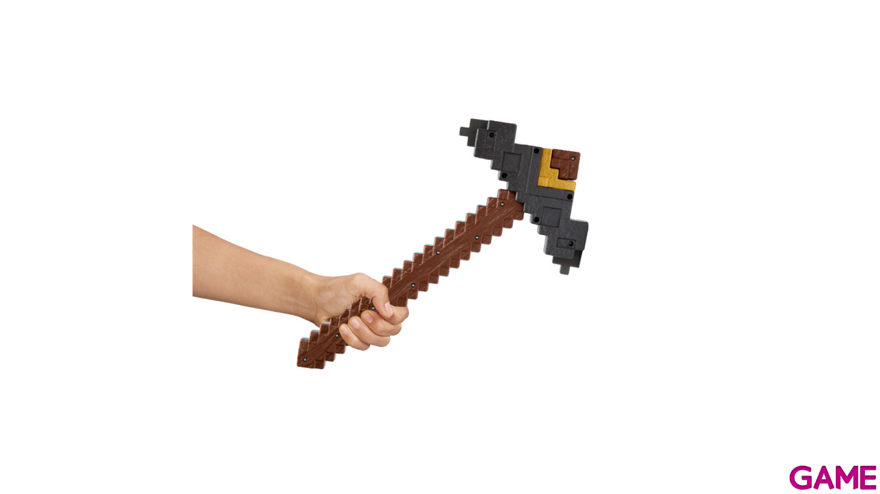 Replica Minecraft Espada-Pico Transformable de 53 cm-0