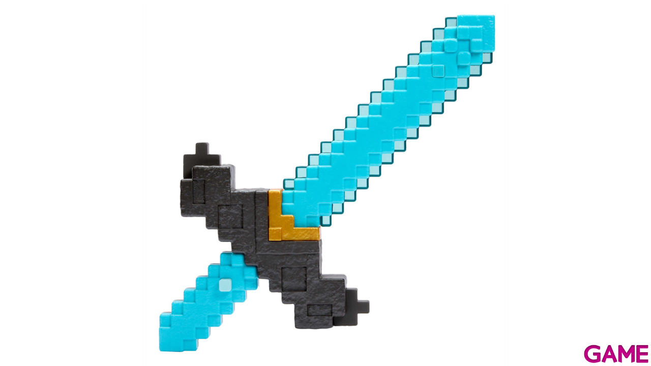 Replica Minecraft Espada-Pico Transformable de 53 cm-1