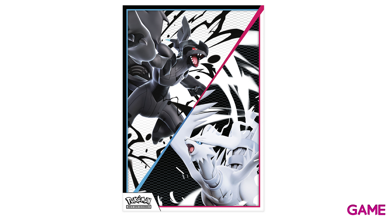 Caja Poster Pokemon TCG Escarlata y Púrpura: Fulgor Negro y Llama Blanca-0