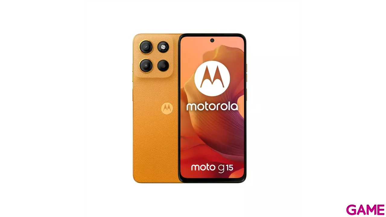 Motorola Mota G15 4G 256GB Naranja-2