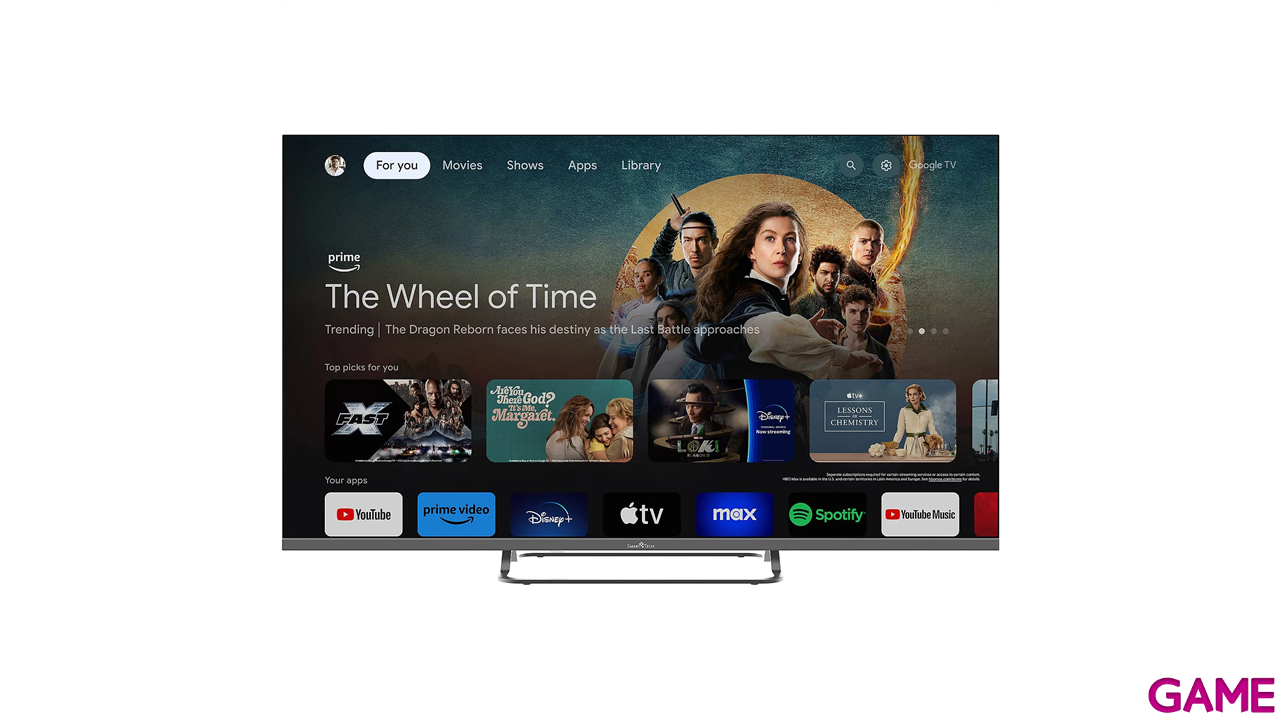 Smart Tech 43QG02V 43´´ - QLED - 4K UHD - Google TV - Televisor-4