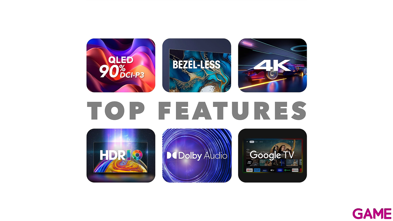 Smart Tech 43QG02V 43´´ - QLED - 4K UHD - Google TV - Televisor-5