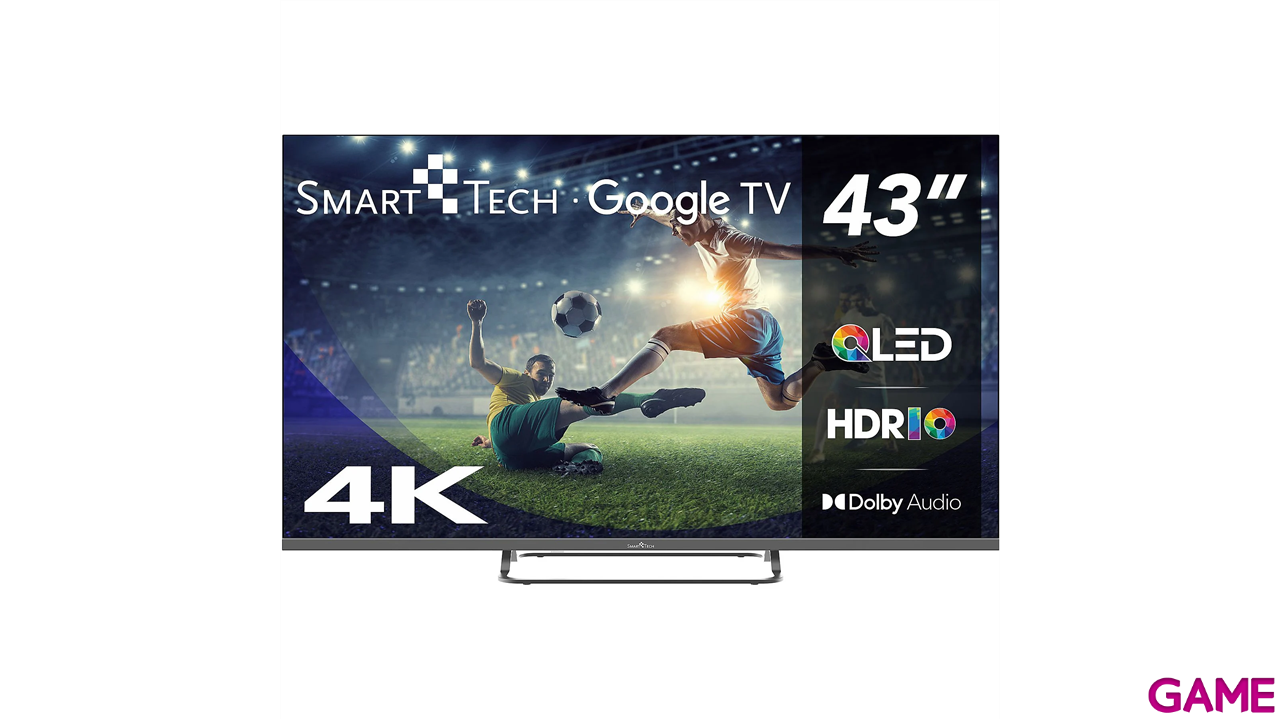 Smart Tech 43QG02V 43´´ - QLED - 4K UHD - Google TV - Televisor-6